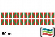 Banderines País Vasco 50m