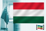 Bandera de Hungría para despacho