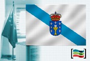Bandera de Galicia para despacho