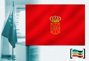 Bandera de Navarra para despacho
