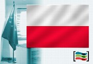 Bandera de Polonia para despacho