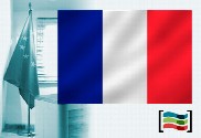 Bandera de Francia para despacho