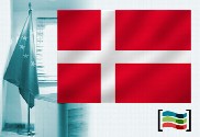 Bandera de Dinamarca para despacho