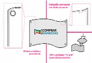 Bandera para balcón