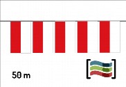 Banderines Cantabria 50m de plástico