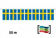Banderines Suecia 50m de plástico
