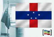 Bandera de Antillas Holandesas para despacho