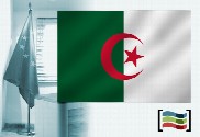 Bandera de Argelia para despacho