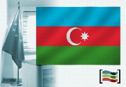 Bandera de Azerbaiyán para despacho
