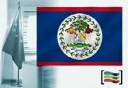 Bandera de Belice para despacho