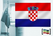 Bandera de Croacia para despacho