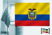 Bandera de Ecuador para despacho