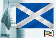 Bandera de Escocia para despacho