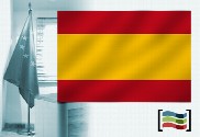 Bandera de España sin escudo para despacho
