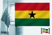 Bandera de Ghana para despacho