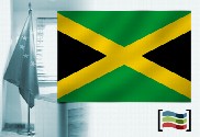 Bandera de Jamaica para despacho