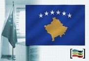 Bandera de Kosovo para despacho