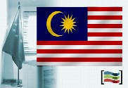 Bandera de Malasia para despacho