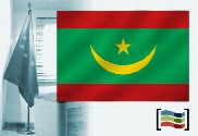Bandera de Mauritania para despacho