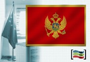 Bandera de Montenegro para despacho