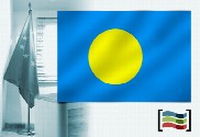 Bandera de Palaos para despacho