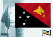 Bandera de Papúa Nueva Guinea para despacho