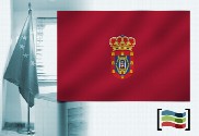 Bandera de Ciudad Real para despacho