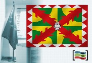 Bandera de Huesca para despacho